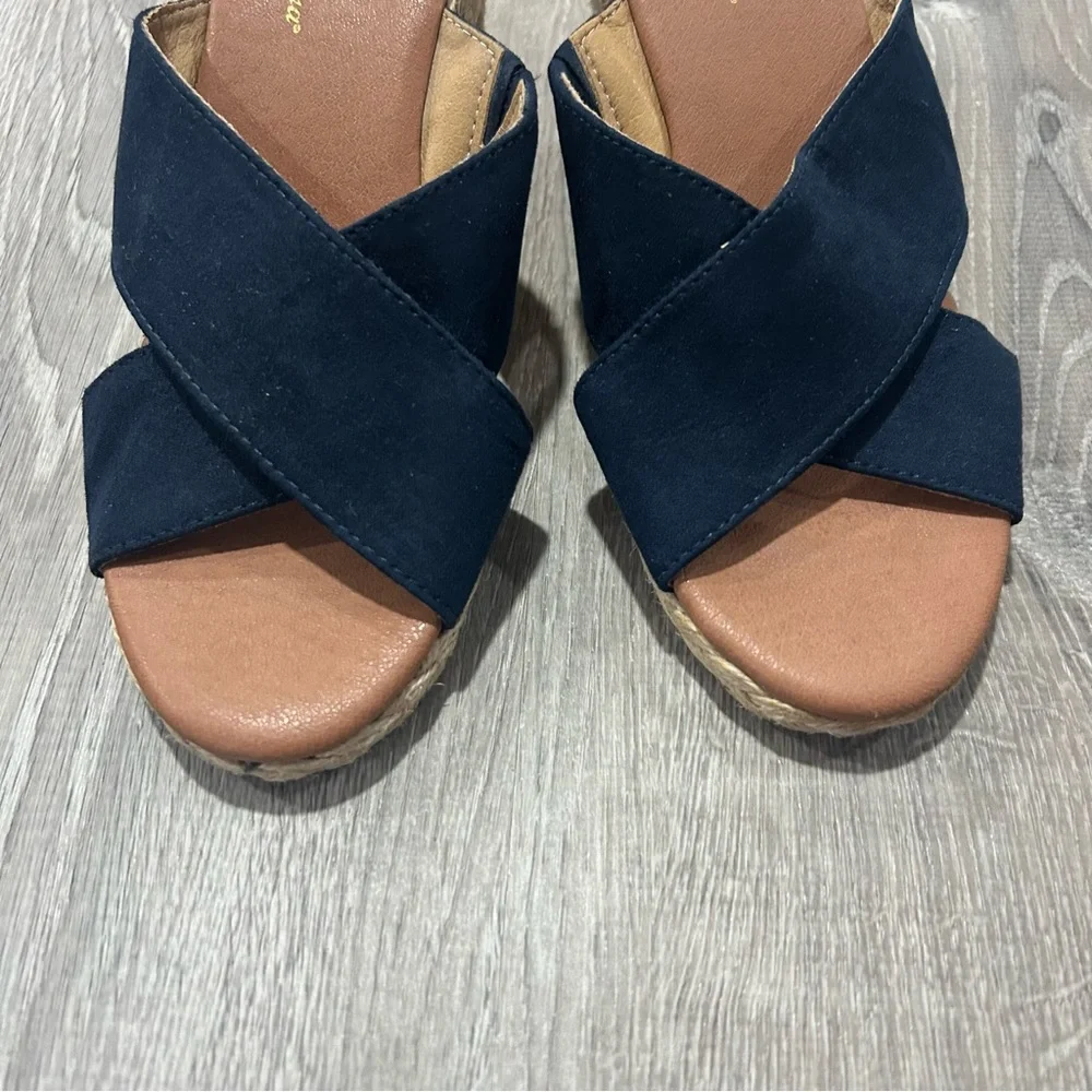 Tommy Bahama Stacey Espadrille Wedge Woven Sandal Size 6.5